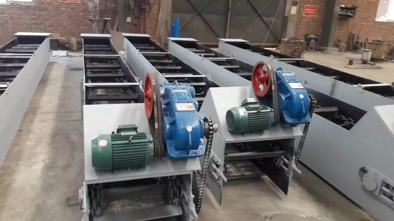 水平刮板輸送機廠家設(shè)備展示