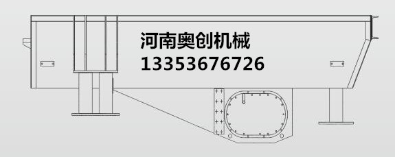 ZSW振動給料機(jī)外形示意圖